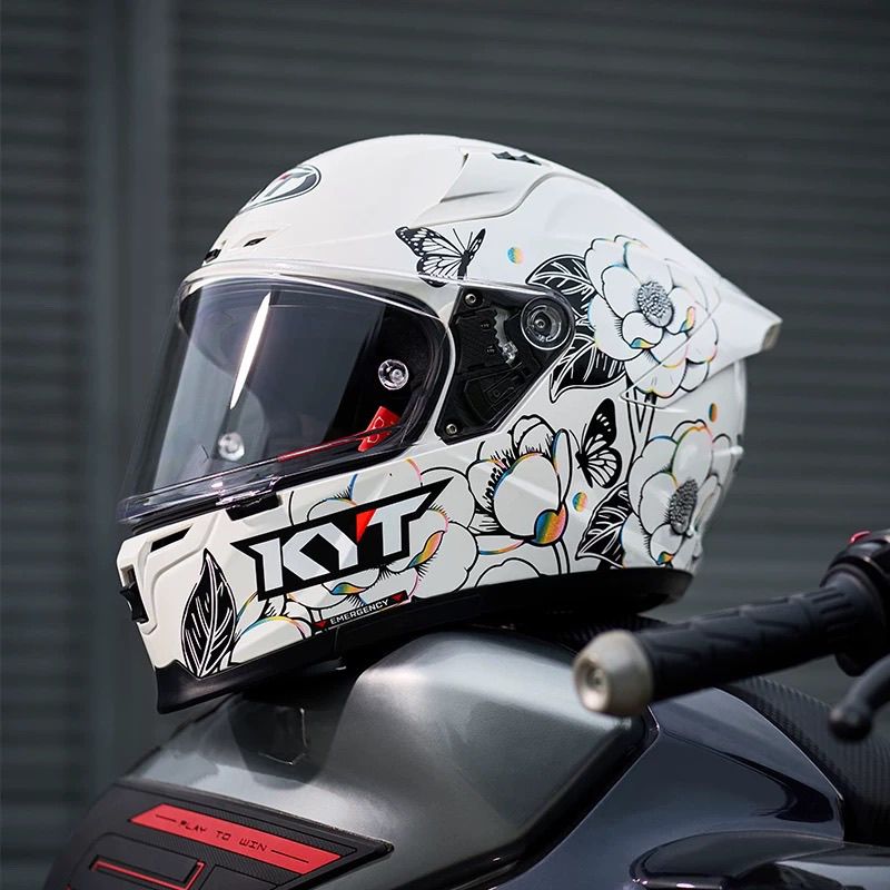 Carbon Fiber Lightweight Motorcycle Helmet - Kask motocyklowy HOT KYT ST z
