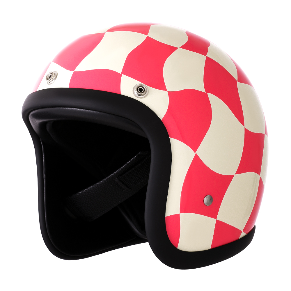 Vintage Open Face Retro Helmet - Kask motocyklowy TT&COCASCOS Jet z nowym