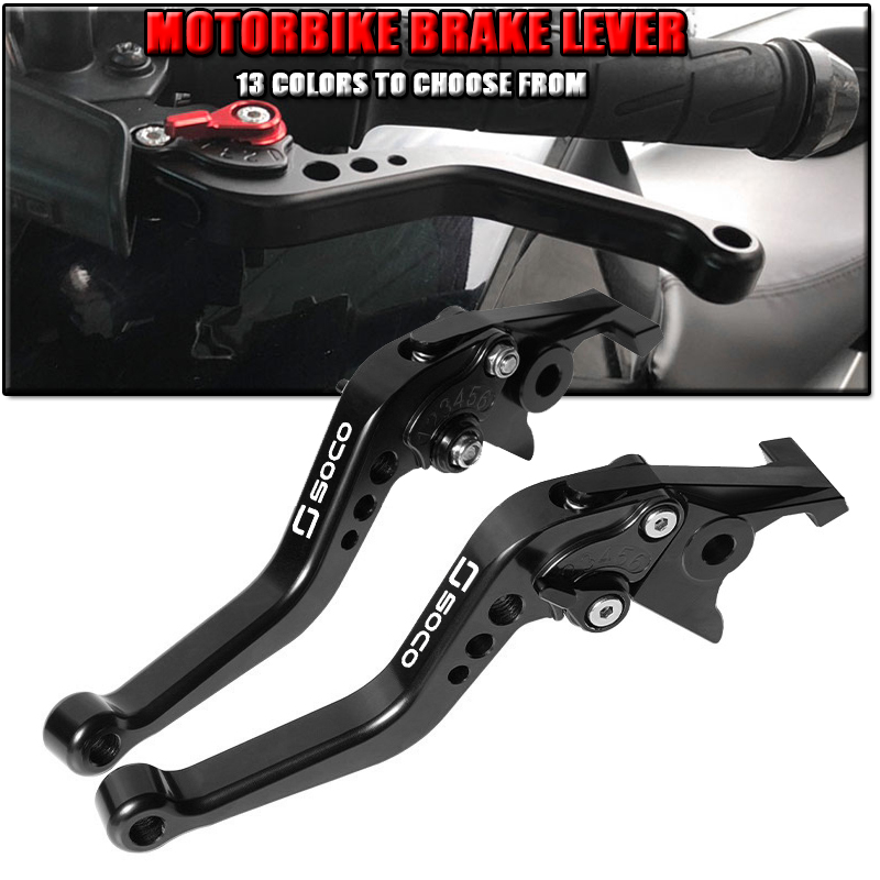 Cnc Aluminum Adjustable Brake Clutch Levers - Krótkie Aluminiowe Regulowane Klamki Hamulca i