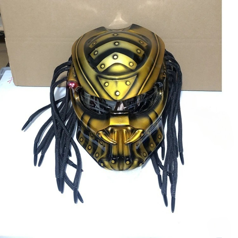 Custom Predator Motorcycle Helmet - HOT Racing Predator Kask motocyklowy z