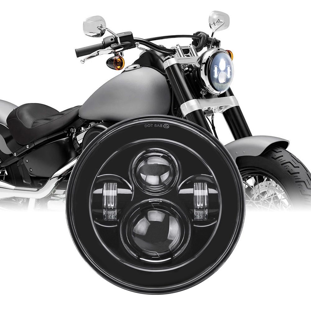 Uniwersalny reflektor LED 7 ca – Universal Motorcycle Led Headlight Projector recenzja i cena