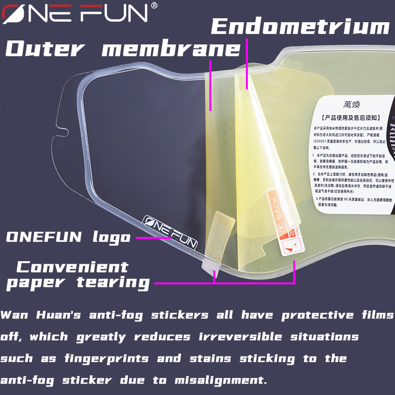 Osłona przeciwmgielna do kasku – Motorcycle Helmet Anti Fog Pinlock Shield recenzja i cena