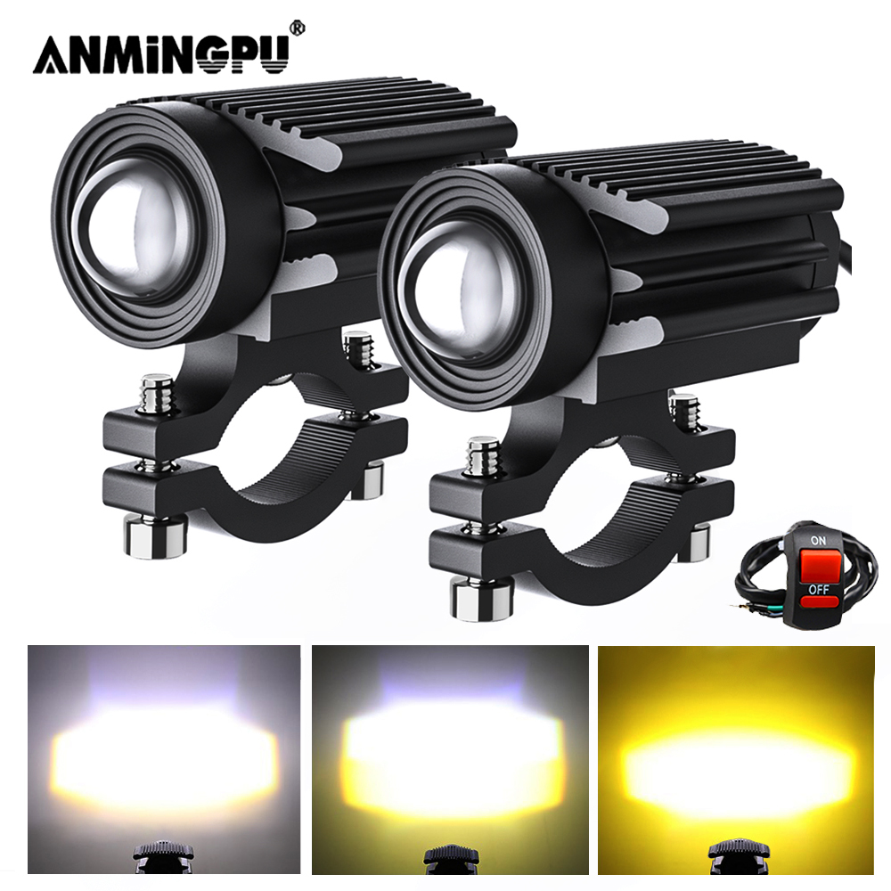 Motocyklowe światła LED akceso – Universal Motorcycle Led Headlight Projector recenzja i cena