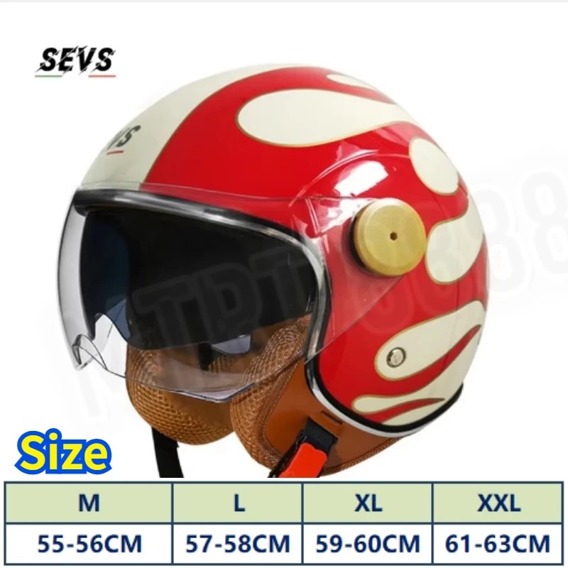 Certyfikat DOT Otwarty kask mo – Vintage Open Face Retro Helmet recenzja i cena