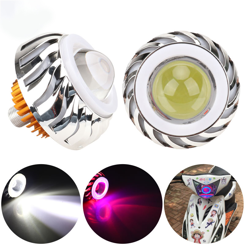 1 szt. Reflektor motocyklowy z – Universal Motorcycle Led Headlight Projector recenzja i cena