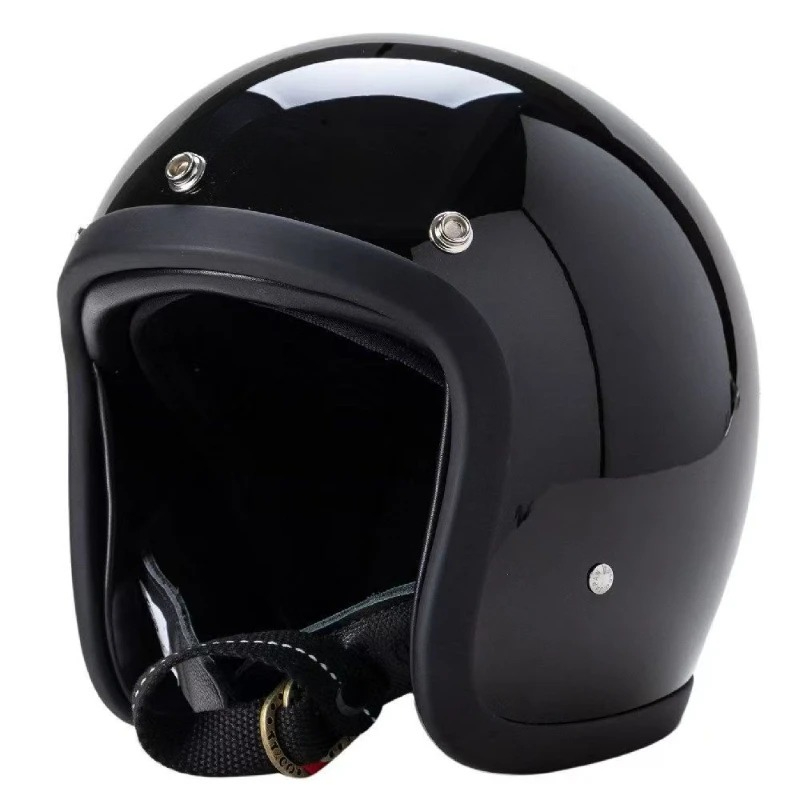 Kask motocyklowy w stylu japoń – Vintage Open Face Retro Helmet recenzja i cena