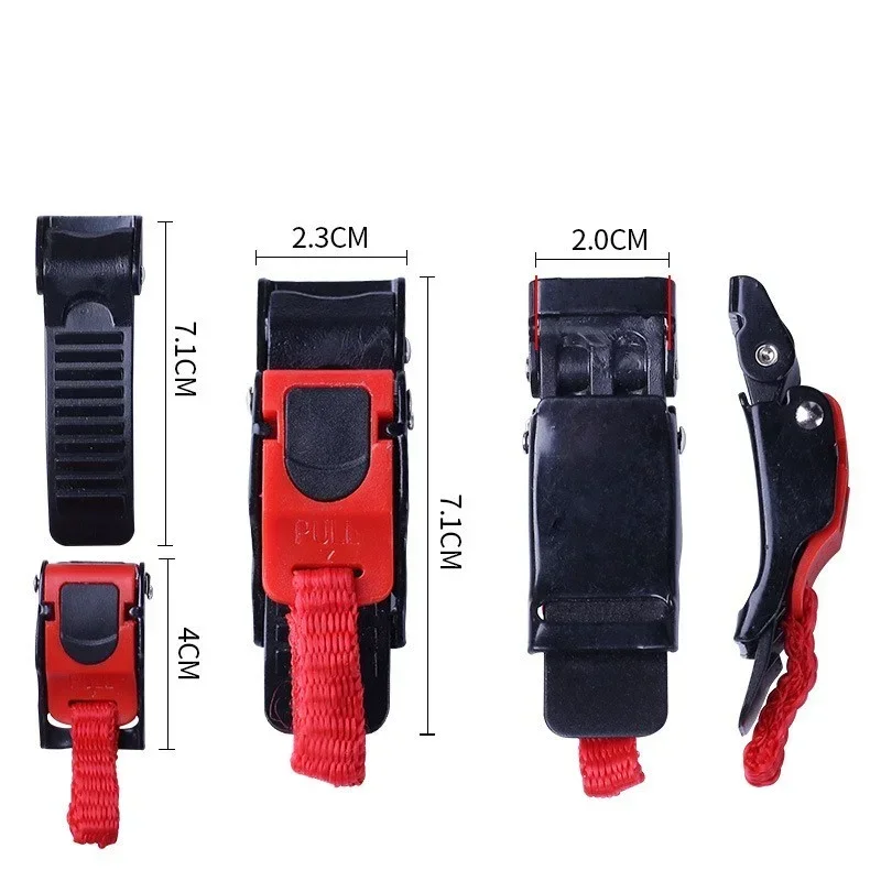 1PC Kask motocyklowy Klips prę – Quick Release Buckle Motorcycle Helmet recenzja i cena