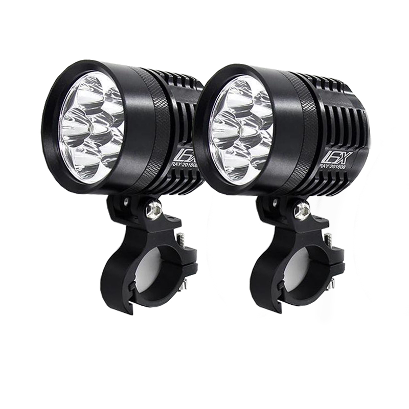2 SZT. Uniwersalne reflektory  – Universal Motorcycle Led Headlight Projector recenzja i cena