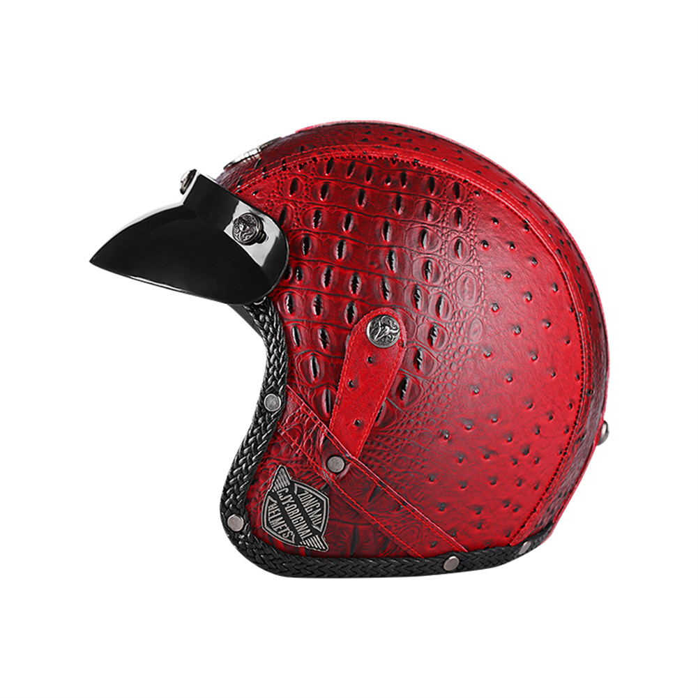 DOT 3/4 Open Face Motorcycle R – Vintage Open Face Retro Helmet recenzja i cena