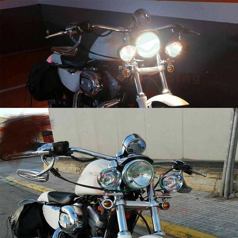 Uniwersalne chromowane światła – Universal Motorcycle Led Headlight Projector recenzja i cena