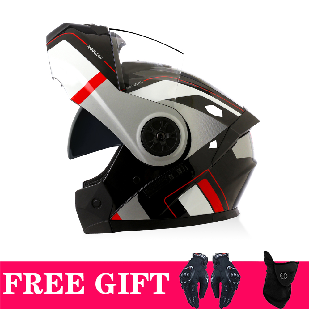 Podwójne wizjery Kask Bluetoot – Full Face Motorcycle Helmet With Bluetooth recenzja i cena