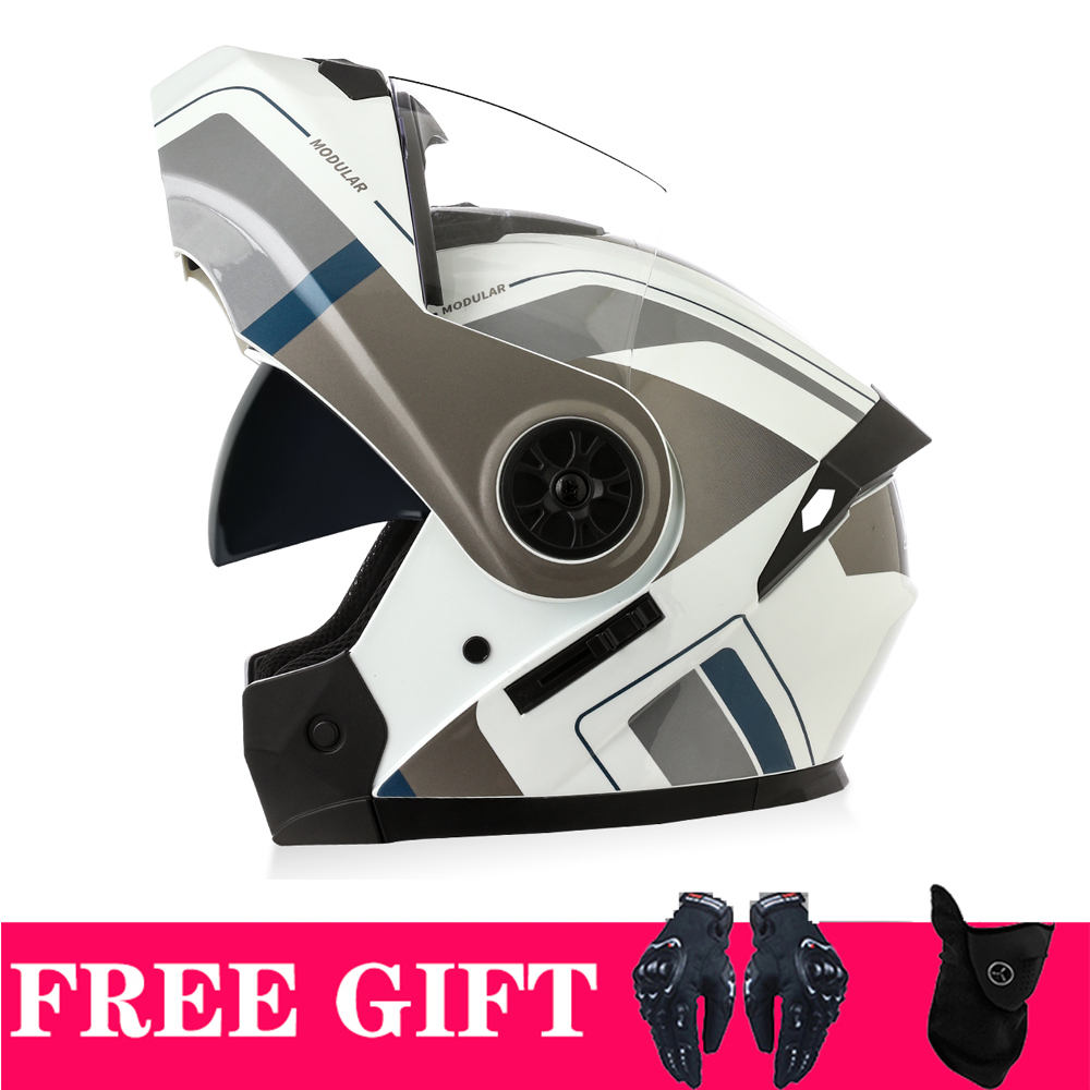Podwójne wizjery Kask Bluetoot – Full Face Motorcycle Helmet With Bluetooth recenzja i cena