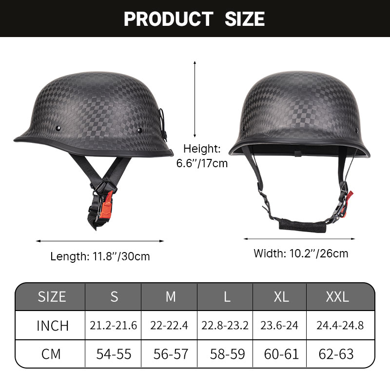 Kask Premium z kutego włókna w – Carbon Fiber Lightweight Motorcycle Helmet recenzja i cena