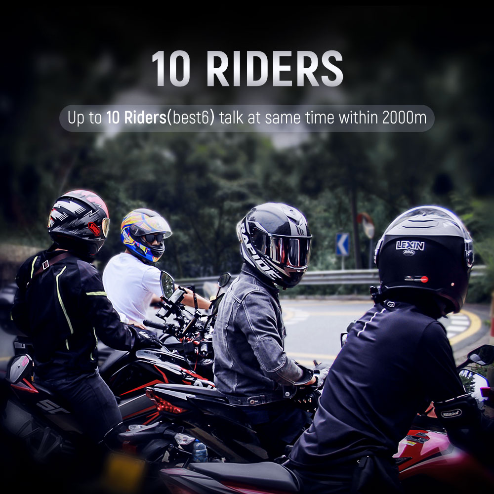 Lexin B4FM-X Interkom motocykl – Full Face Motorcycle Helmet With Bluetooth recenzja i cena