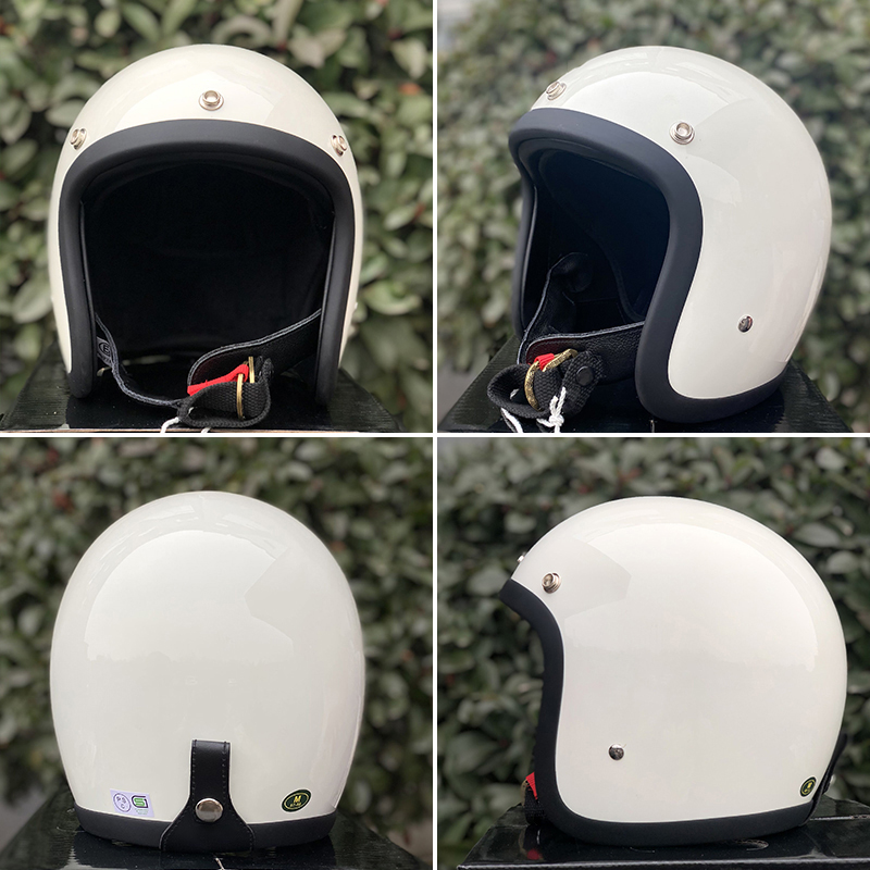 Kask motocyklowy TT&COCASCOS J – Vintage Open Face Retro Helmet recenzja i cena