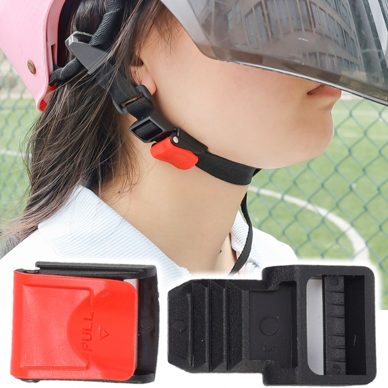 Klamry do kasku motocyklowego  – Quick Release Buckle Motorcycle Helmet recenzja i cena