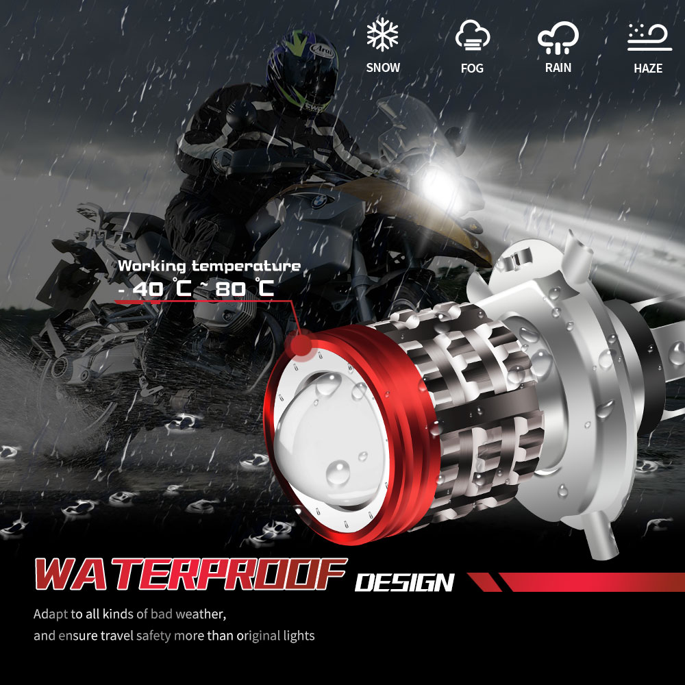 Uniwersalny reflektor motocykl – Universal Motorcycle Led Headlight Projector recenzja i cena