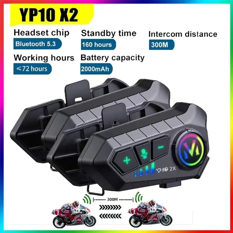 Y10 2X Kask motocyklowy Blueto – Universal Motorcycle Helmet Intercom Headset recenzja i cena