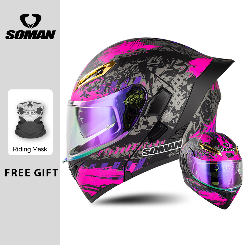 Kask motocyklowy unisex z podw – Modular Flip Up Motorcycle Helmet Dot Approved recenzja i cena