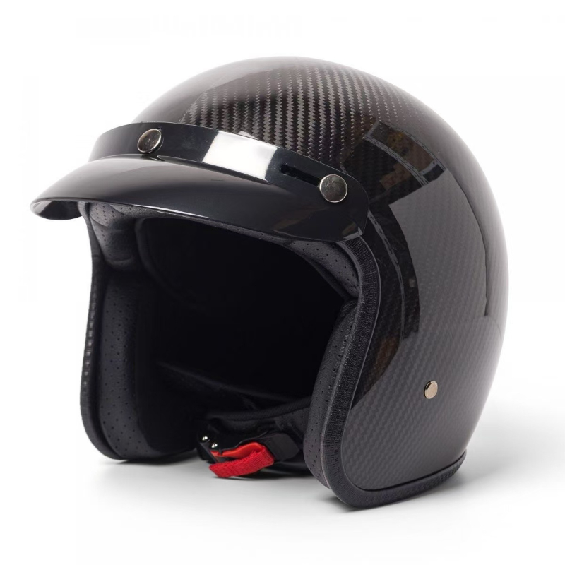 Super lekki kask z włókna węgl – Carbon Fiber Lightweight Motorcycle Helmet recenzja i cena