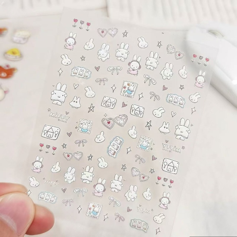Naklejki na paznokcie z Miffy, – Atv Parts recenzja i cena
