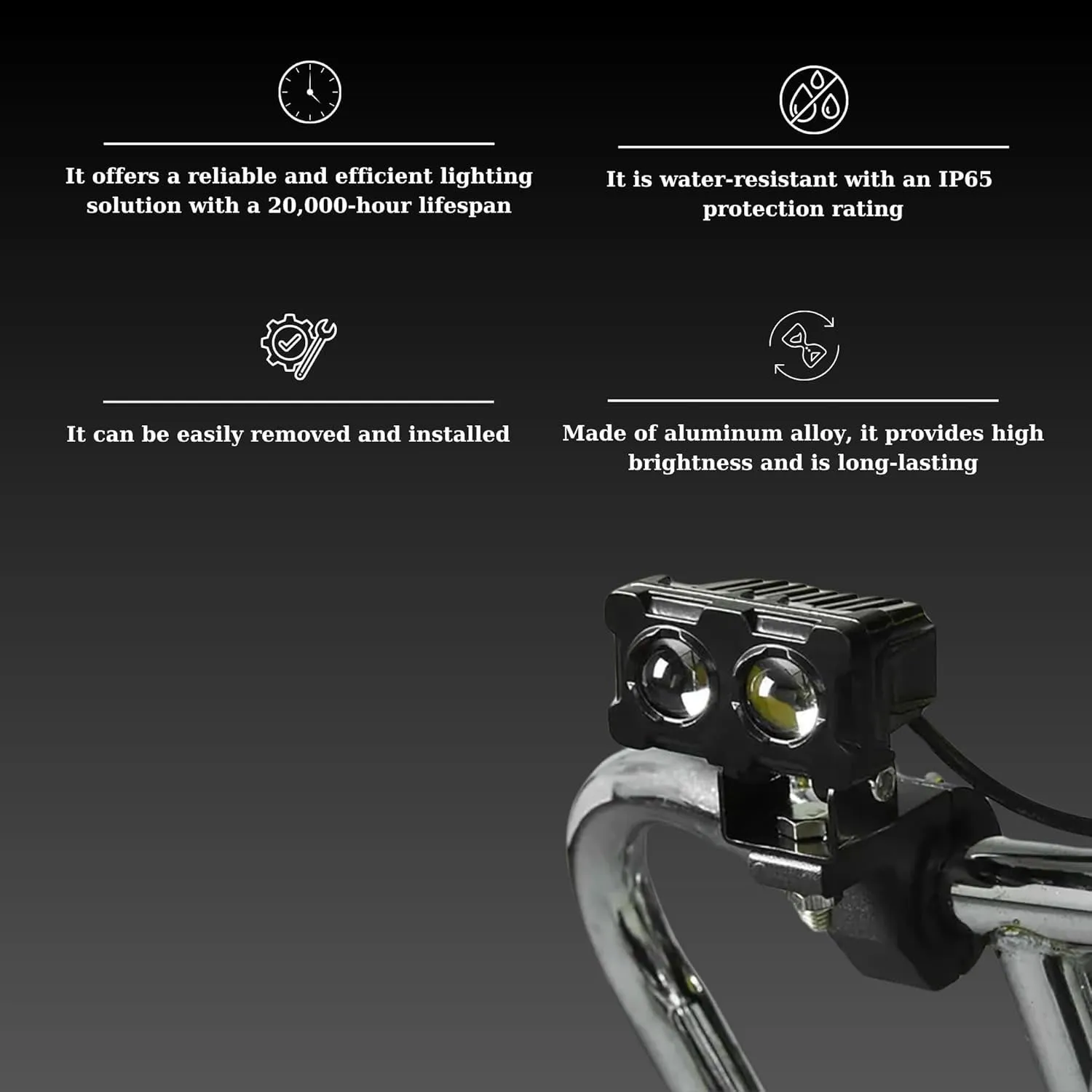 1/2 SZT. Motocyklowe światła p – Atv Parts recenzja i cena