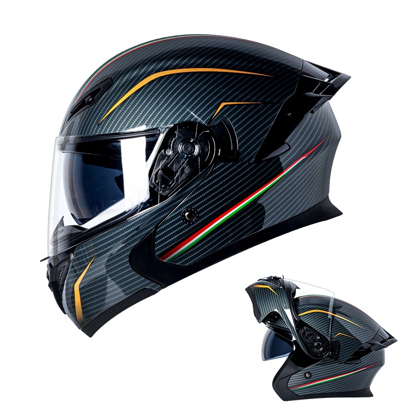 Certyfikowany modułowy kask mo – Dual Visor Motorcycle Racing Helmet recenzja i cena